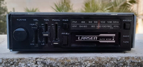 Autoradio epoca larsen - autoradio, d'epoca