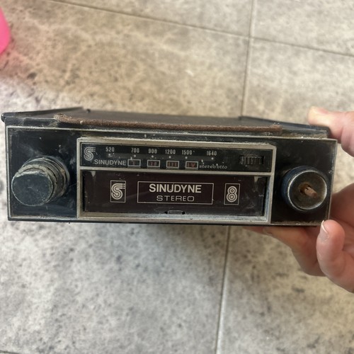Autoradio epoca sinudyne - autoradio, d'epoca