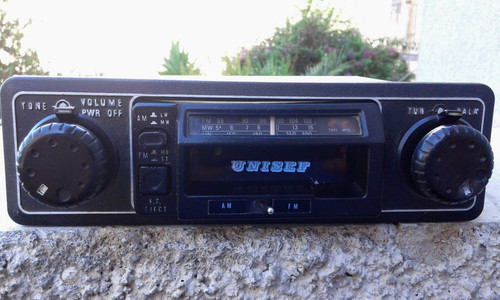 Autoradio epoca unisef fm - autoradio, d'epoca