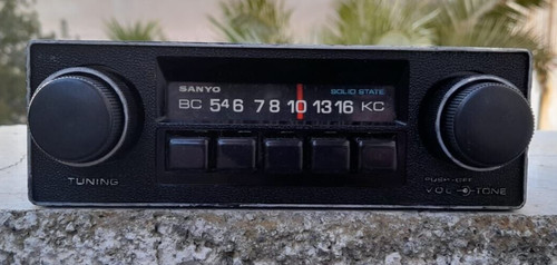 Autoradio epoca sanyo onde - autoradio,