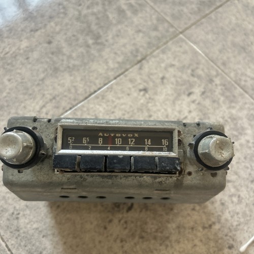 Autoradio epoca autovox - autoradio, d'epoca